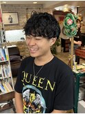 メンズパーマ/ウルフパーマ/くるくるパーマ/ショートパーマ