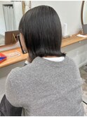 立川切りっぱなしボブ/外ハネボブ/地毛風カラー/髪質改善