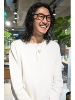 キュー(Cue_)&nbsp;メンズロンググランジパーマ