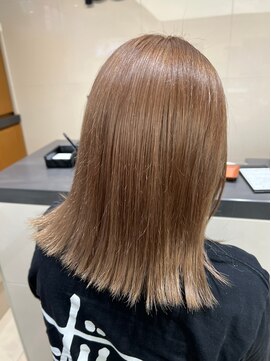 ピークアブー ワン(PEEK-A-BOO ONE) ブリーチダブルカラーミルクティーイメチェン