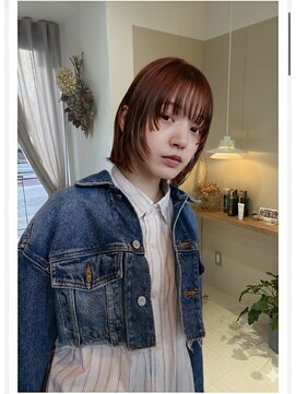 エム(eM) シアーバング × ニュアンスボブ