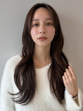 ソラ 広尾店(SORA) ロングレイヤー/顔周りカット/無造作ヘア