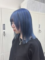 ヘアサロン ドット トウキョウ カラー 町田店(hair salon dot. tokyo color)&nbsp;ダークアッシュ/ミディアムレイヤーカット/町田