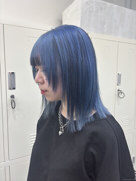 ヘアサロン ドット トウキョウ カラー 町田店(hair salon dot. tokyo color) ダークアッシュ/ミディアムレイヤーカット/町田