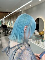 ソル ジングウマエ(SOL JINGUMAE)&nbsp;表参道ハイトーンカラーシルバーホワイトブロンドブリーチ2回