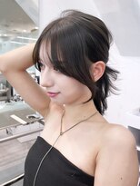 シオン(shion) ロンググレージュ韓国ヘアオリーブベージュ_ba580811
