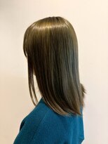 ニシオギ ヴォイス 西荻窪店(nishiogi voice)&nbsp;春にもおすすめ広がり抑える髪質ケア＋グリーン系カラーオリーブ