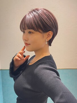 ロンド レグリーズ 立川(Lond leglise) ハンサムショート/丸みショートボブ/20代30代40代50代/顔周り