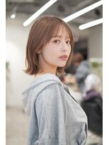 アンアミ キチジョウジ(Un ami Kichijoji)&nbsp;インナーカラー×結べるボブ　○堀越太真樹