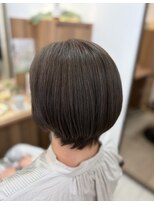 ブランシェ 利府店(Branche)&nbsp;グラデーションボブ×白髪ぼかしカラー