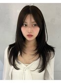 ハッシュカット/韓国レイヤー/レイヤーカットKIRA