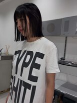 イル 天神大名店(ill)&nbsp;切りっぱなしボブ