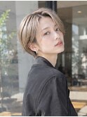 ハイトーンボブ / 前下がりショート / ハイクオリティ