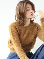 ケーツー エソラ池袋店(K-two)&nbsp;大人ロブのアンニュイウェーブ［髪質改善/池袋&目白&大塚］