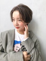 アンアミ キチジョウジ(Un ami Kichijoji) 【Un ami】前髪なしセンターパートショート　衣川　◇
