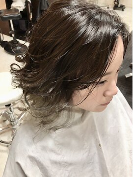 ヘアーサロン デペント(HAIR SALON Depend) シルバーインナーカラー