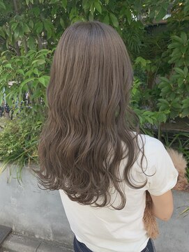 レイドバック(LAID BACK) 【LAIDBACK】透明感たっぷり透け感グレージュ!韓国人風/韓国ヘア