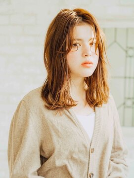 プロデュース 相模原店(Produce) 個性的♪センターパート☆くびれセミディ