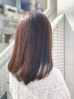 メリッサ ヘアーアンドスパ(melissa hair&spa) ブリーチなし大人かわいい透明感ピンクベージュ