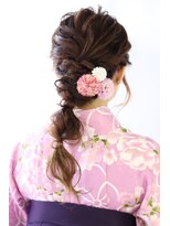 ヘアリゾート ブーケ(hair+resort bouquet) 卒業式★編みおろしアレンジ