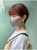 オレンジマッシュショート