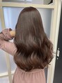 フレーム ヘア ルーム 天王寺駅前店(FRAME hair room)&nbsp;ローズブラウンカラー♪韓国人風艶巻き仕上げしてます★ 