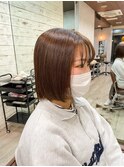 【minim×岩田】ぱっつんボブ!