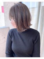 グロウバイニューヨークニューヨーク(Grow by NYNY)&nbsp;【打越】ボブ×アッシュベージュ