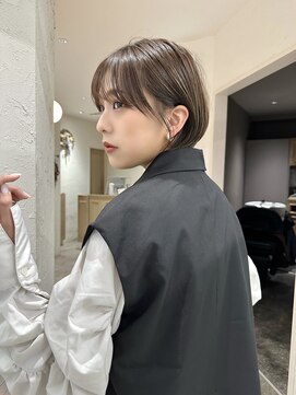 フレーム ヘア ルーム 天王寺駅前店(FRAME hair room) 小顔ショートボブ