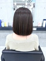 エンディアリング 東銀座(Endearing)&nbsp;斜めバング/グレージュカラー/デザインカラー/眉毛/銀座/東銀座