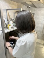 ノス 表参道(NOOS)&nbsp;表参道駅/レイヤーカット/顔周り/ボブ/ダブルカラー/ブリーチ