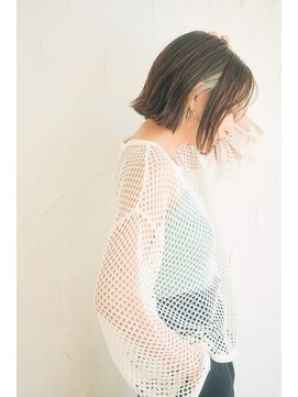 リトル 足利(little) 大人クールな切りっぱなしボブ