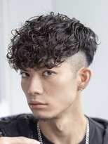テクト バイアッシュ 吉祥寺店(Tect by Ash) スペインカールスパイラルパーマ刈り上げツーブロックフェード
