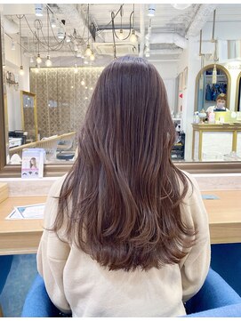 ロンドアベニール 北千住(Lond avenir) レイヤーカット　ブリーチなし　前髪　髪質改善　顔周り　北千住
