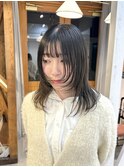 顔周りレイヤーカットウルフカット前髪カット姫カットシャギー