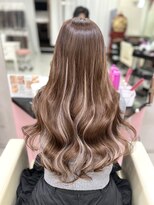 シーズン 大阪(SEASON)&nbsp;【エクステ】立体感ハイライト/グレージュ/エクステ専門店大阪