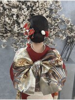 フォトリンクキポ 日本橋(Photo link ki.po)&nbsp;和装にぴったり！すっきりシニヨン