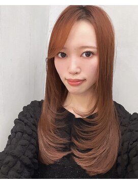 ロンドジェネルーズ 柏(Lond generous) メルティカラー似合わせカットウェーブミディアムレイヤーカット