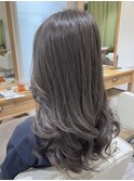 大人グレージュ