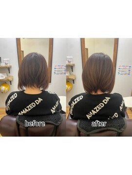 アミエ(ami e) ヘアエステコース・髪質改善・縮毛矯正・白髪染め・白髪ぼかし