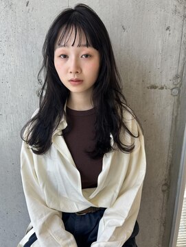 バロンフェム(baLon.fem) 【stylist田島】暗髪×ロングレイヤー