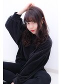 暗髪X透明感☆大人可愛いピンクブラウン