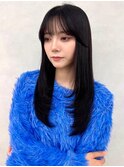 レイヤー/ネビージュ/韓国ヘア/イメチェン/縮毛矯正/中野/