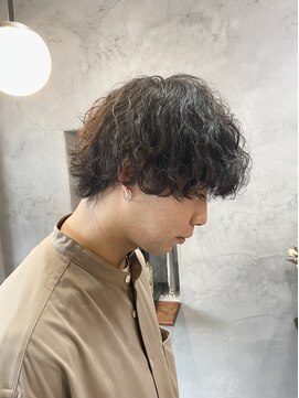 ロンドカスティーヨ 四日市(Lond castillo) 波巻きパーマ/メンズパーマ/マッシュウルフ/眉毛