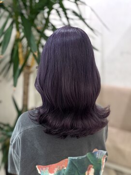 カノン(kanon hair&beauty) 秋に人気のラベンダーカラー
