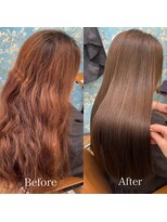 エクラートリアーラ 藤沢店(ECLART Reala) 縮毛矯正とベージュカラー