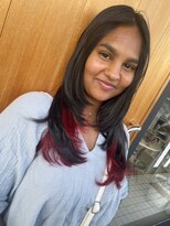 タクト(TACT)&nbsp;ハイレイヤー×インナーカラー（チェリーレッド)