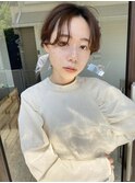 似合わせショート/小顔ショート/ショート/パーマ