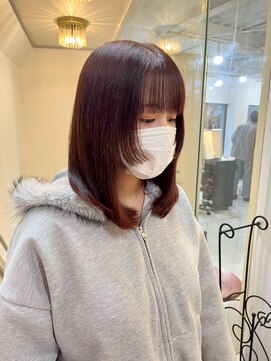 ソイクフ(SOY KUFU) 大人可愛い20代30代40代◎似合わせカットミディアムレイヤー