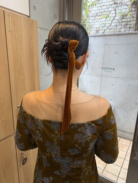 ガーデン ジングウマエ(GARDEN jingumae) 結婚式／二次会／女子会／パーティー／大人ガーリー／タイトヘア